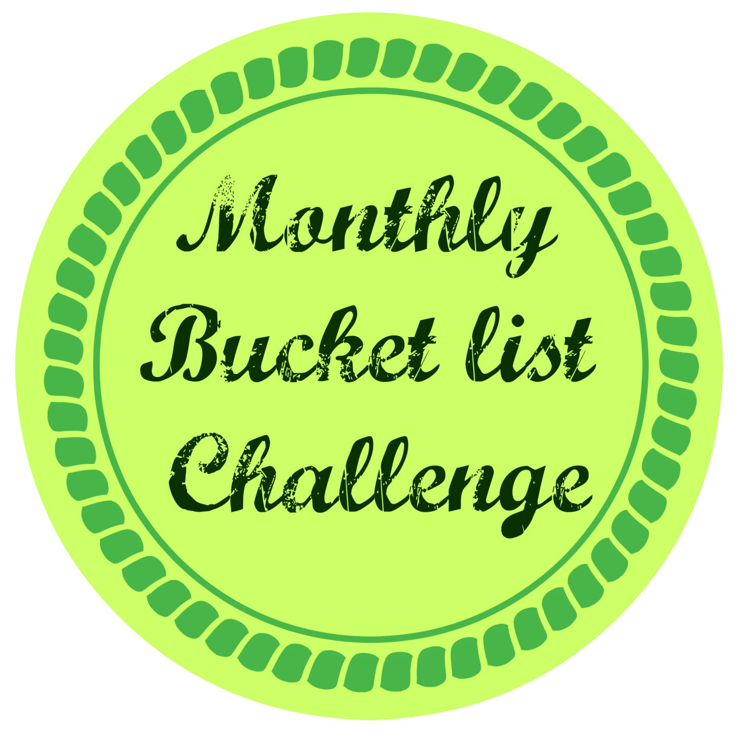 January Bucket List Monkey And Mouse