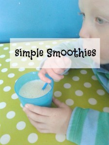 banana smoothie recipe
