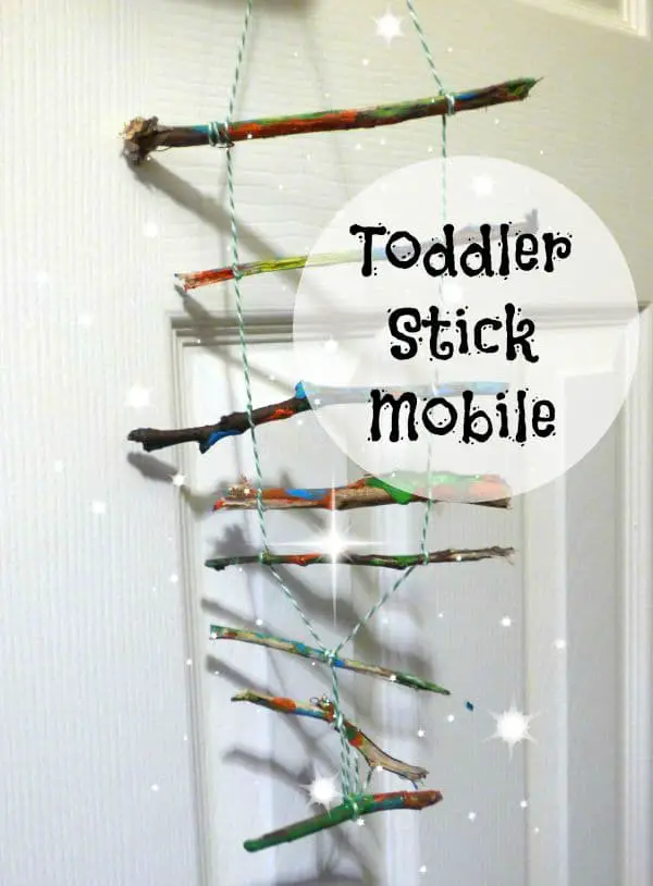 toddler stick mobile
