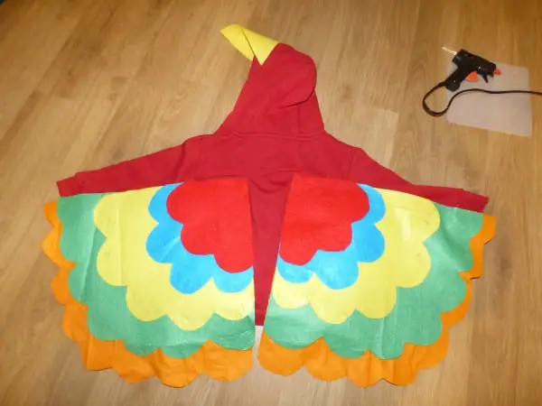 No Sew Parrot Costume - Monkey and Mouse