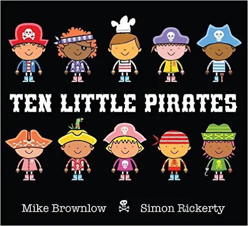 Ten little pirates book