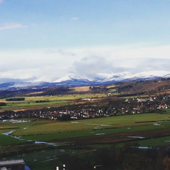 view from The National Wallace Monument