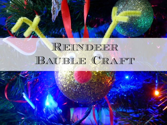 Reindeer bauble
