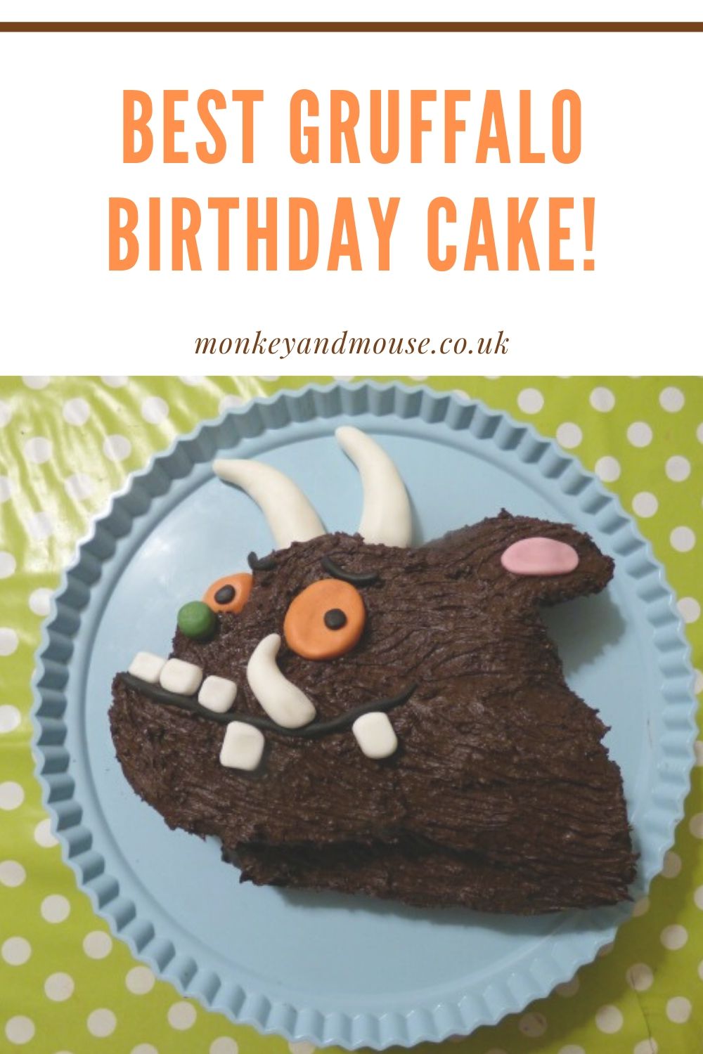 Gruffalo birthday cake