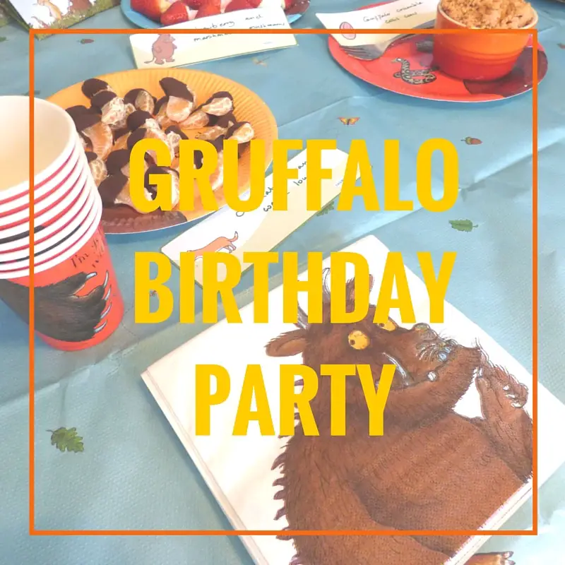 Gruffalo birthday party