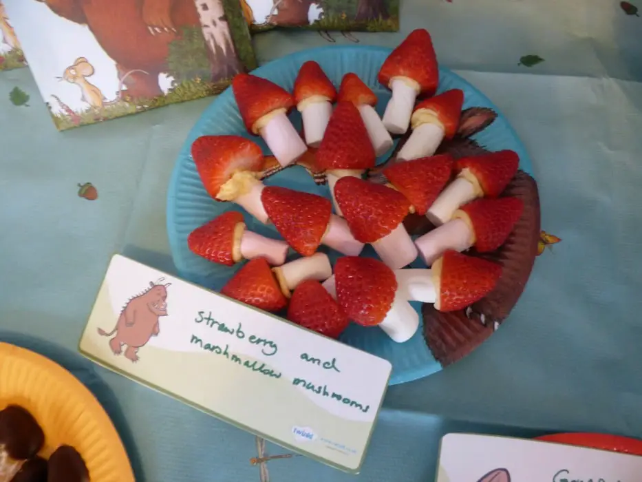 strawberry toadstools