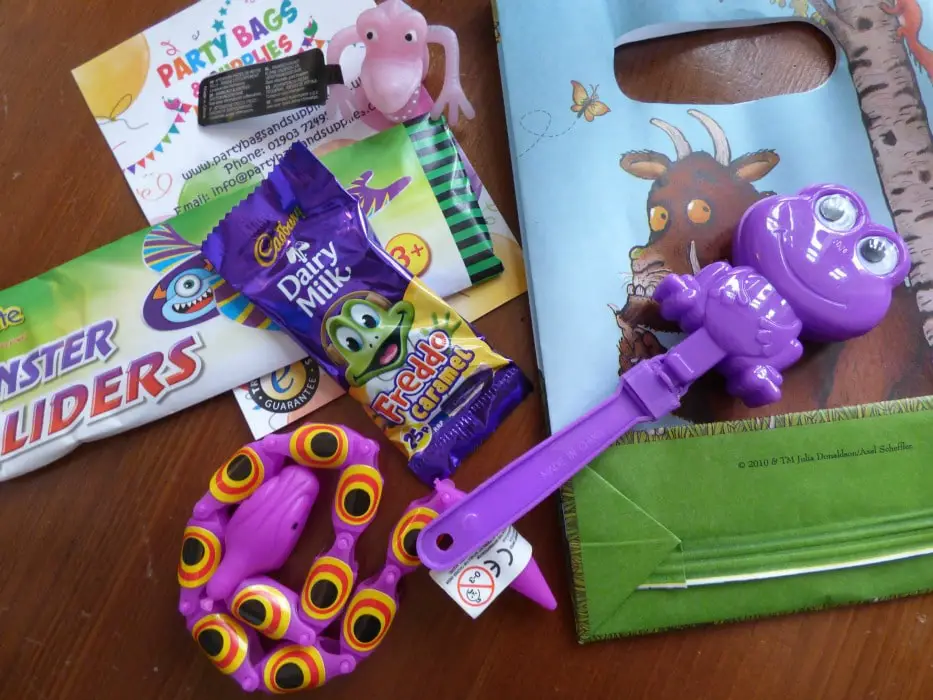 Gruffalo party bag