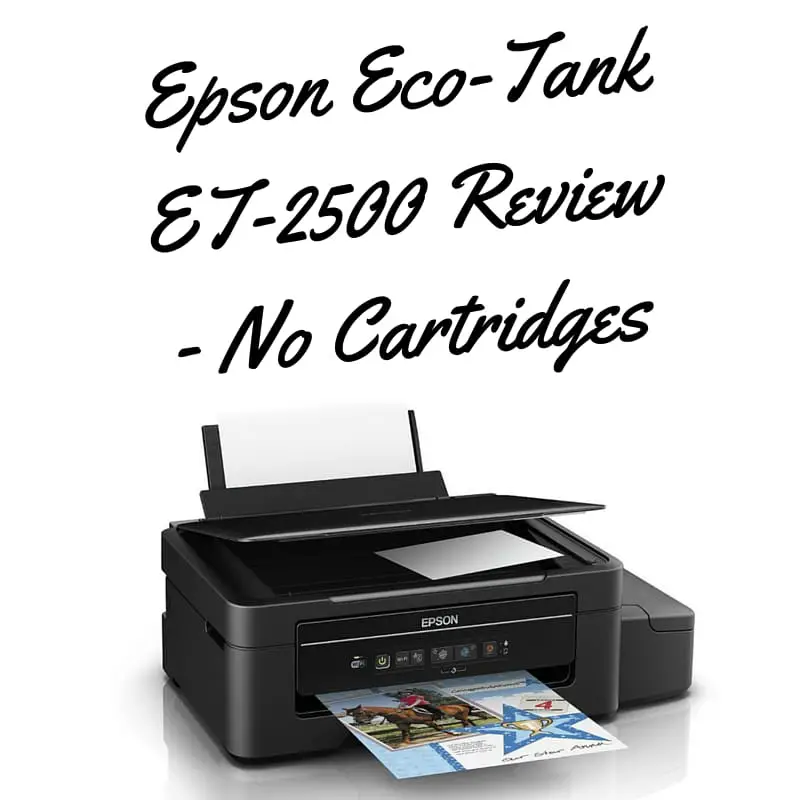 Epson eco-tank ET2500 review