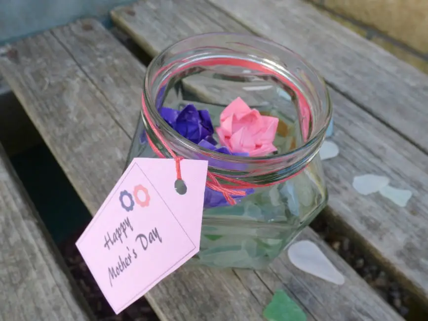 floating lily jar