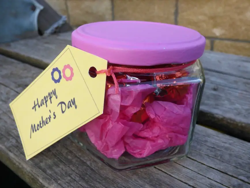 Mothers day jar