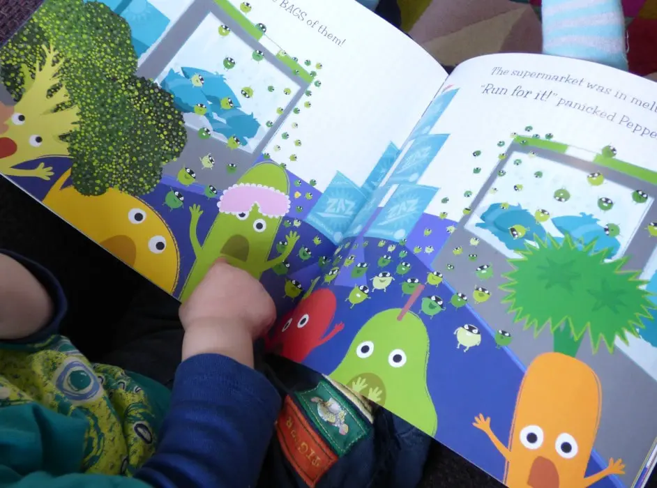 Supertato Veggies Assemble Book Review - Monkey and Mouse