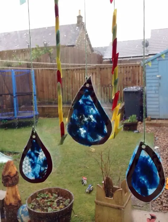 Rain rainbow craft