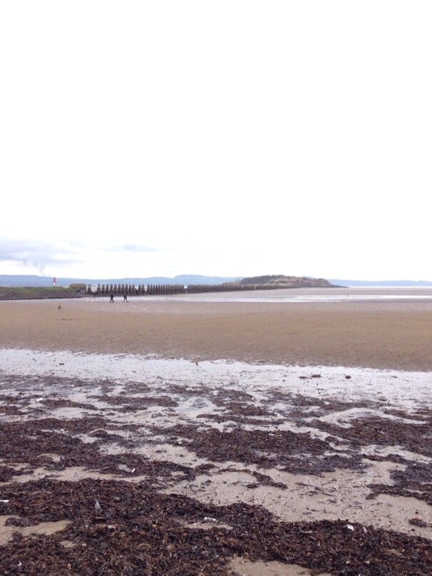 Cramond Beach and Island, Edinburgh - Monkey and Mouse