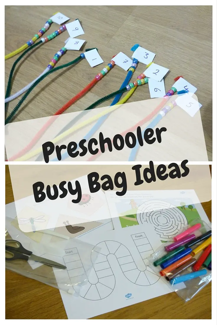 preschool busy bag