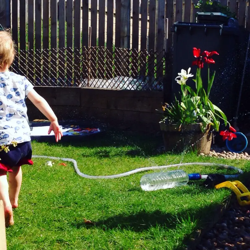 DIY water sprinkler