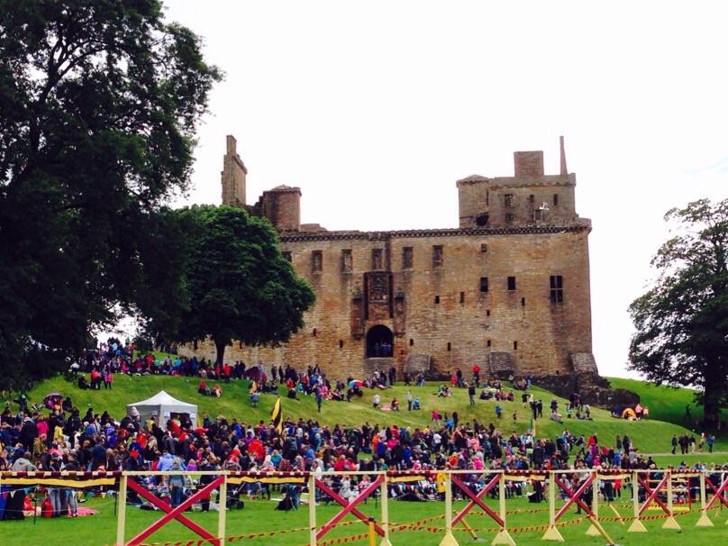 Historic Scotland jousting