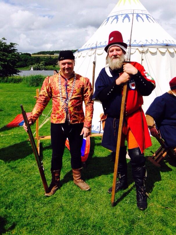 Historic Scotland jousting