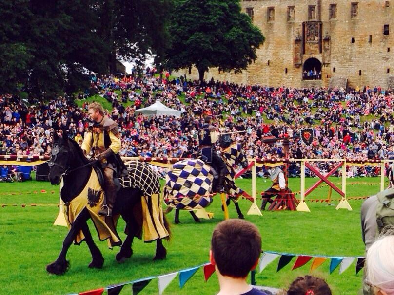 Historic Scotland jousting