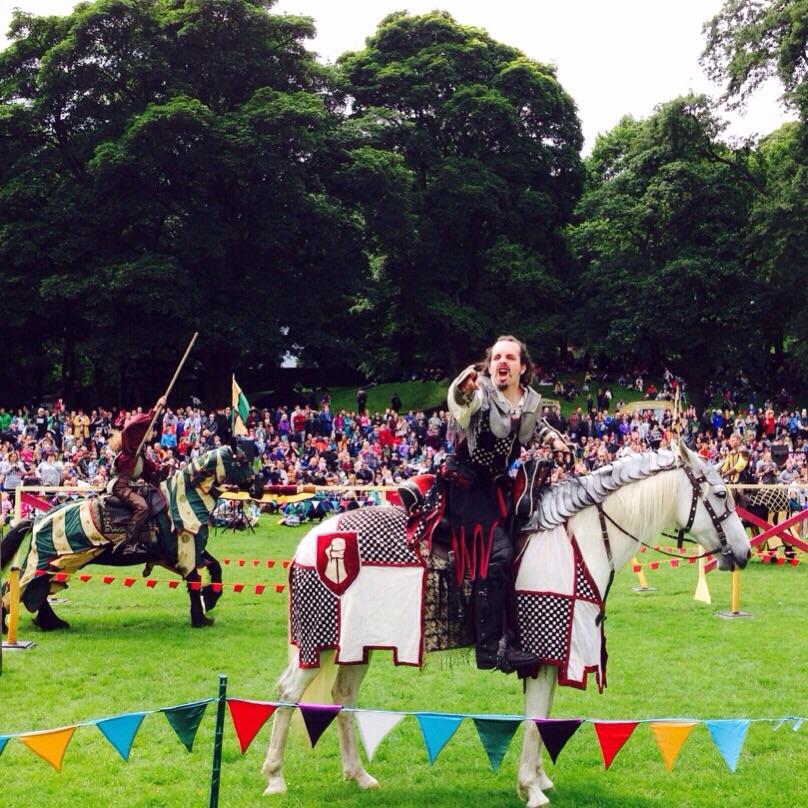 Historic Scotland jousting