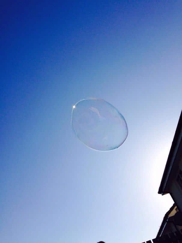 DIY giant bubble mix wands