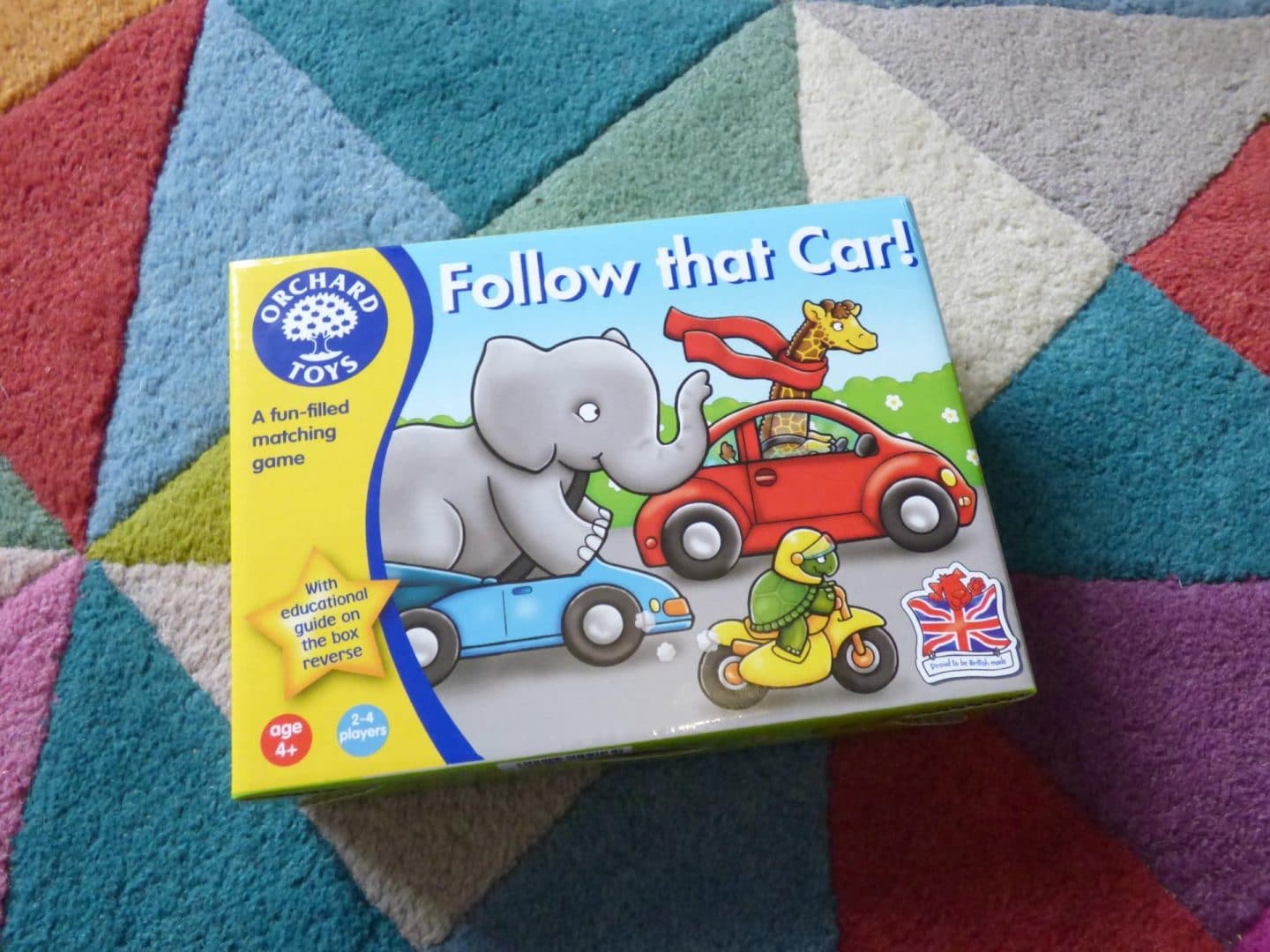 Orchard toys shop follow that car