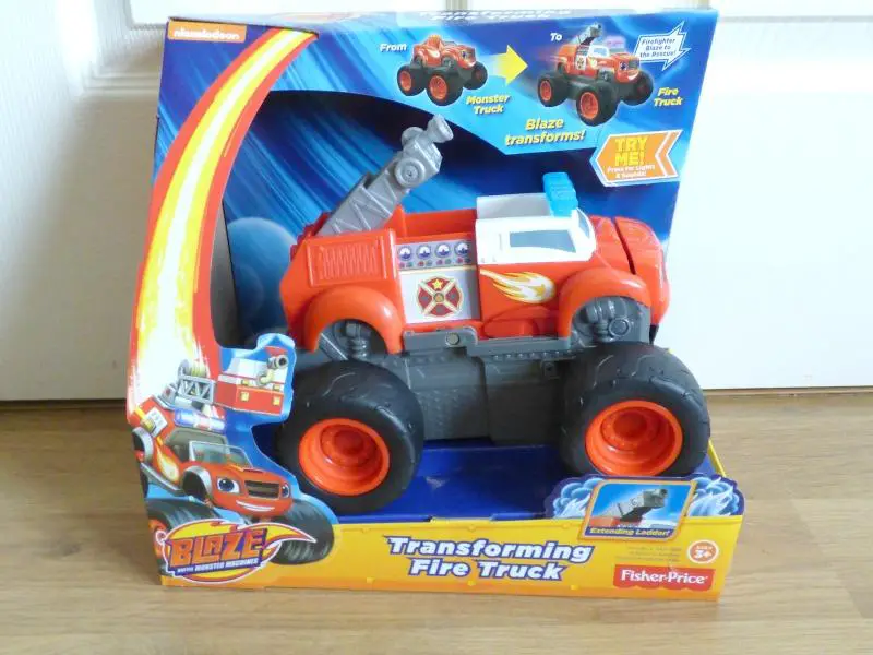 Blaze transforming hot sale truck