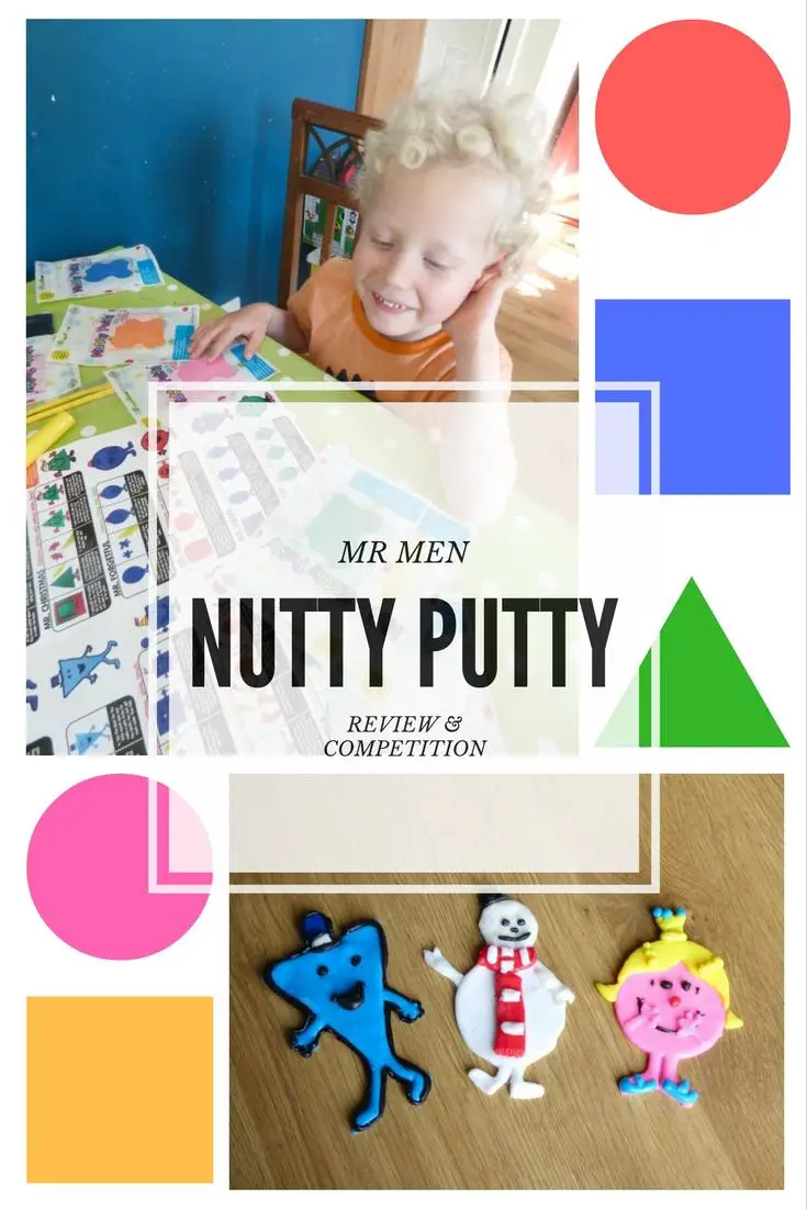 Nutty Putty Mr Men Set