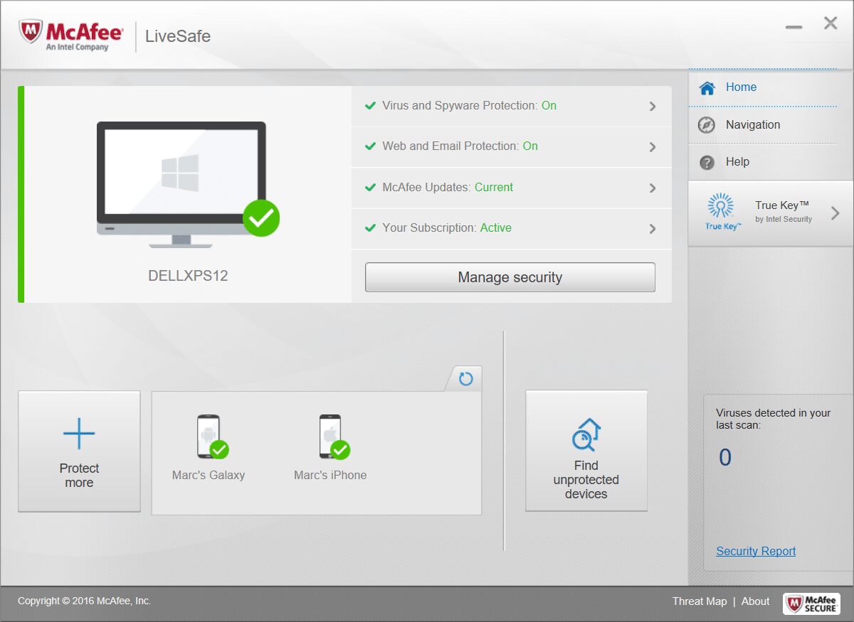 mcafee total protection vs livesafe