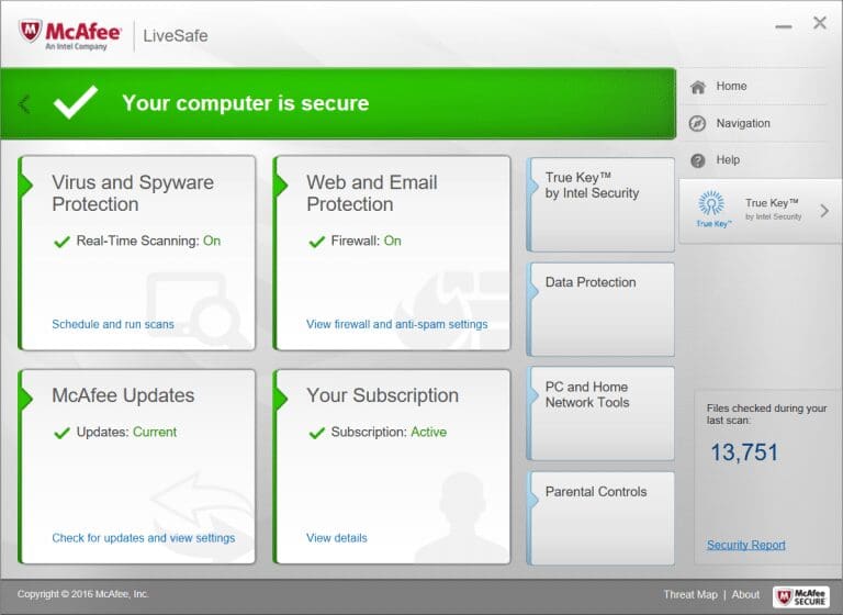 McAfee Total Protection 2017 and McAfee LiveSafe 2017 Review - Monkey ...