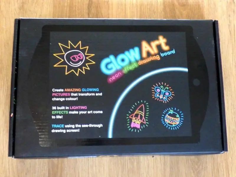 Glow Art Neon Effect Board Review - Monkey and Mouse