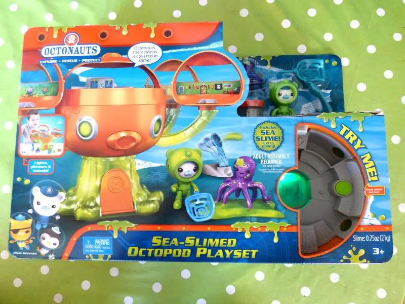 octonauts sea slimed octopod playset