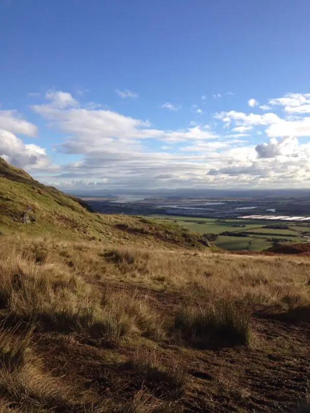 view from Ochils