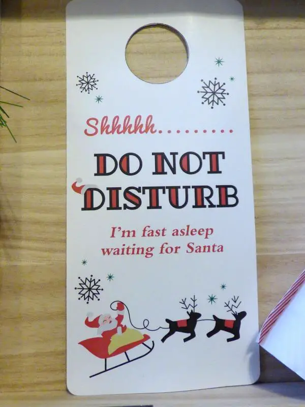 Christmas door hanger