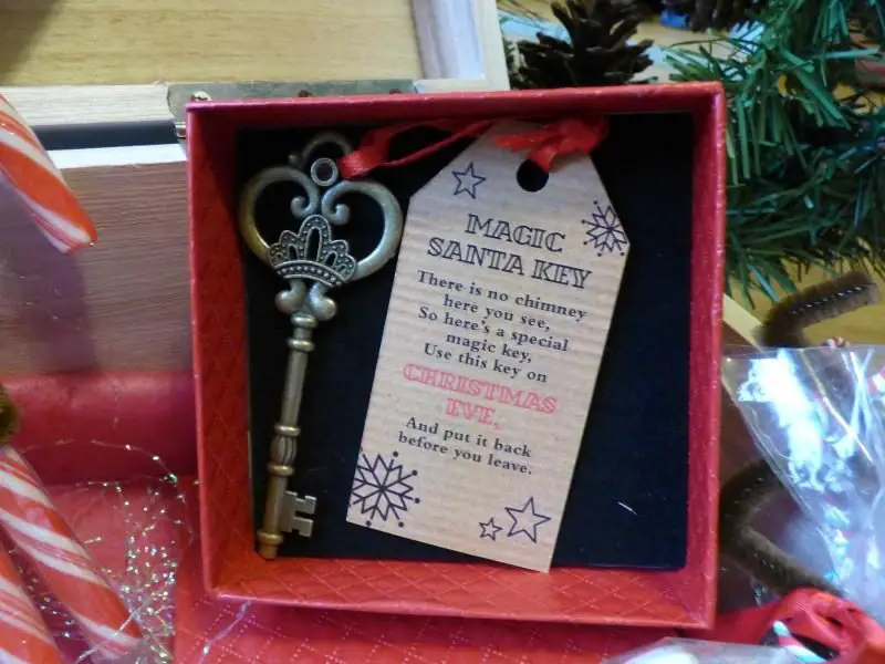 Magical santa key