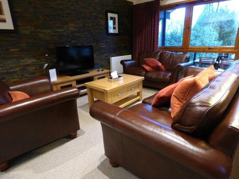 living area cameron lodges