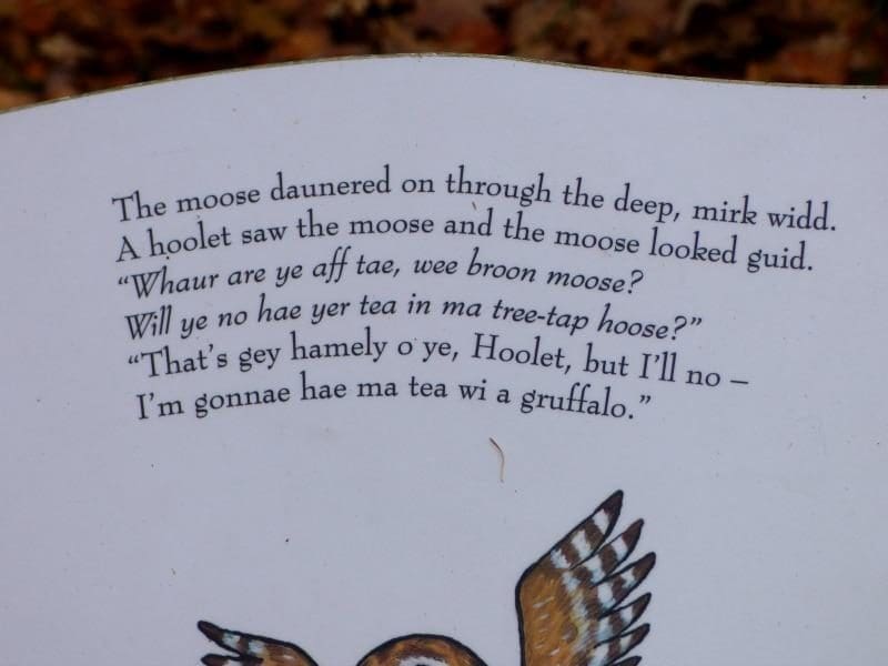 The Scots Gruffalo trail