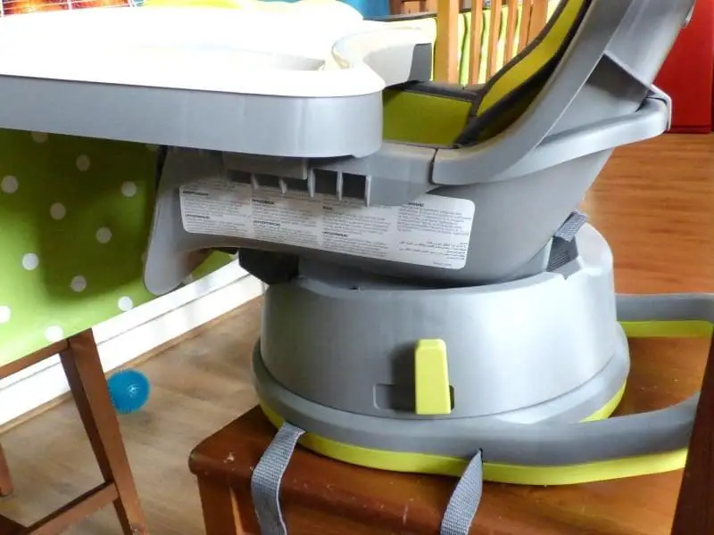 graco swivel high chair