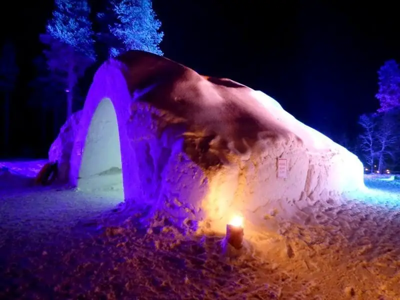 Santas lapland igloo