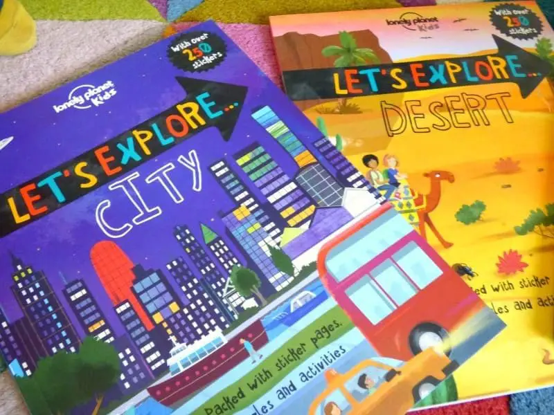 travel activity book