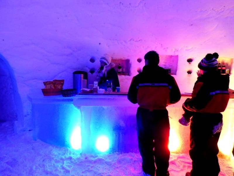 Santas lapland ice bar