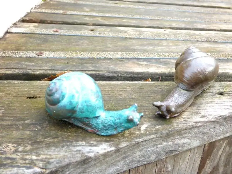 snail sculpture