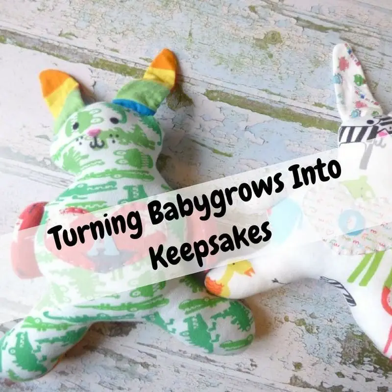 turning baby clothes into keepsakes