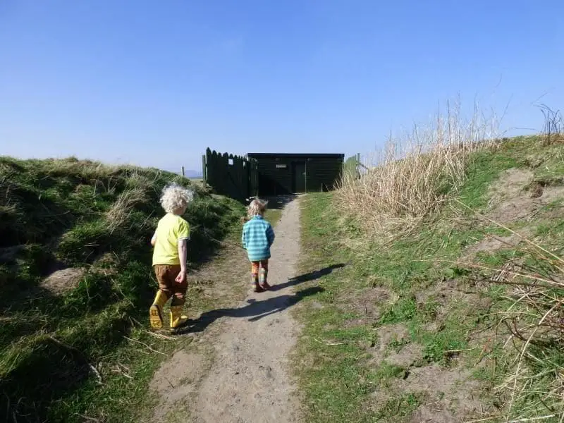 Family Bushcraft at RSPB Loch Leven - Monkey and Mouse