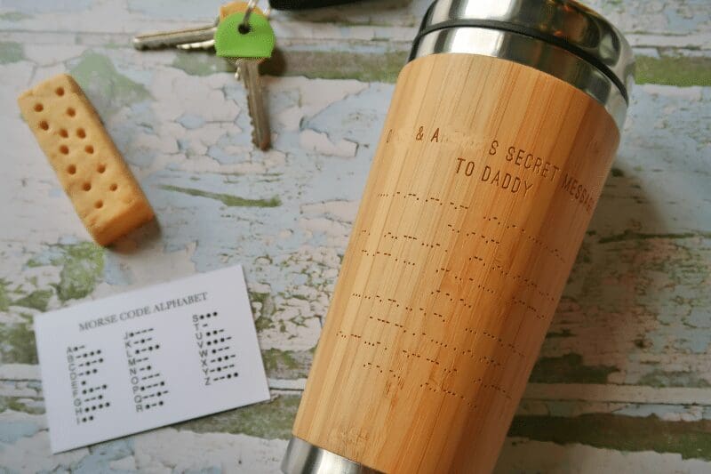 personalised travel mug