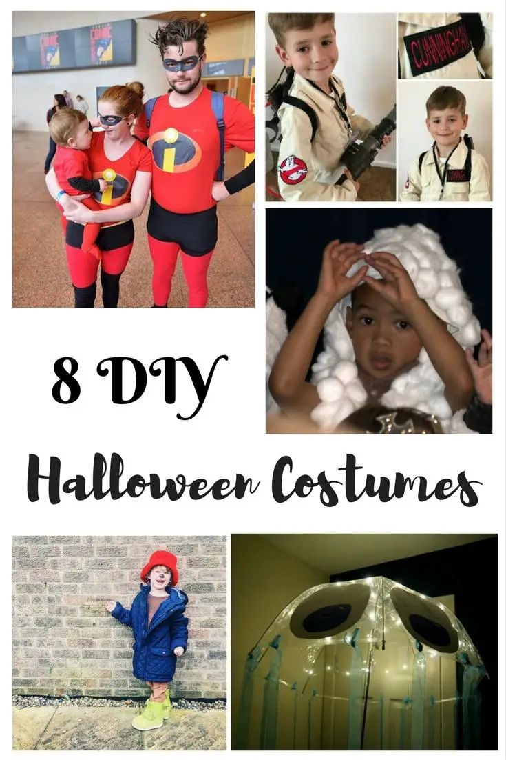 8 DIY Halloween Costume - Monkey and Mouse