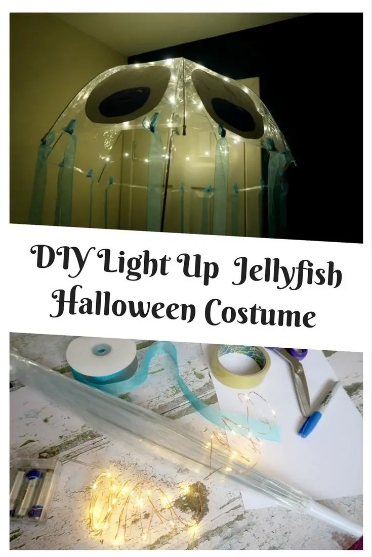 Last Minute Jellyfish Halloween Costume - Kayla's
