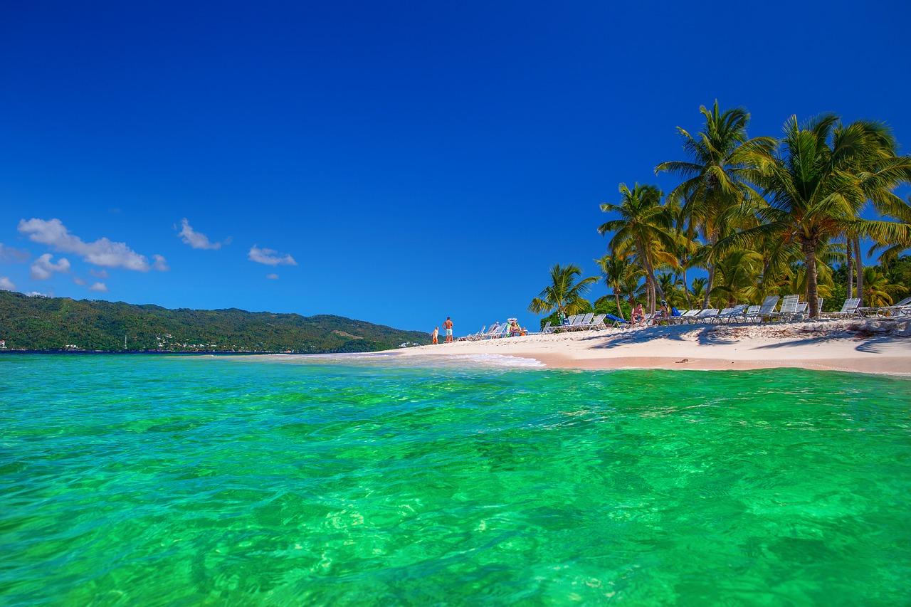 white sand beach