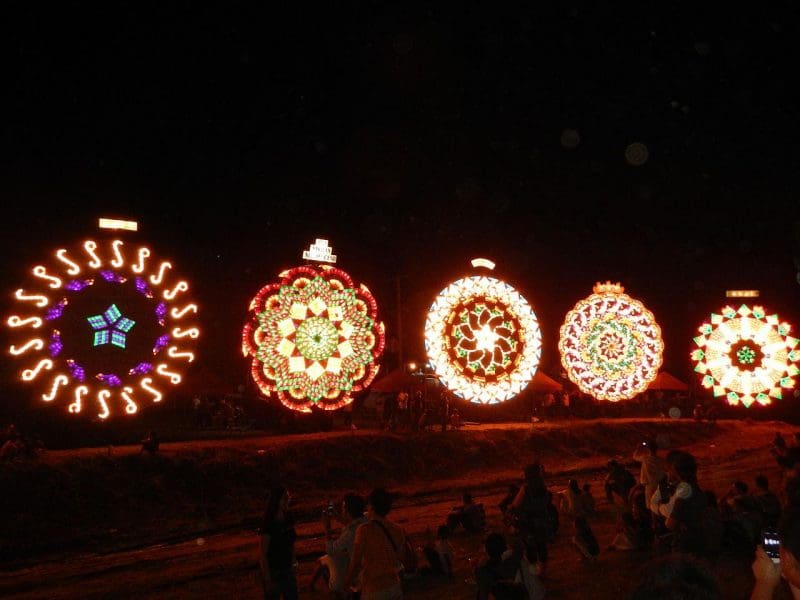 Lights at the Giant Light Festival