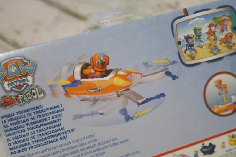 Paw Patrol – Zuma’s Transforming Sea Patrol Vehicle