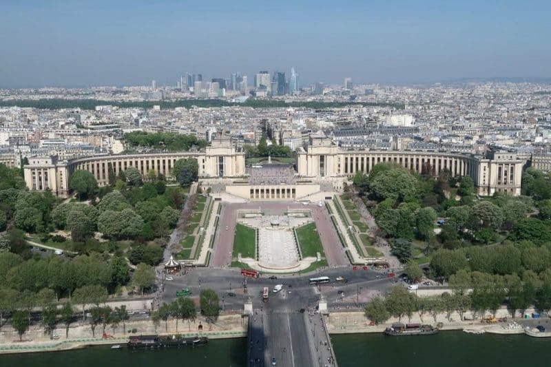 Eiffel tower view